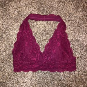 Maroon Bralette